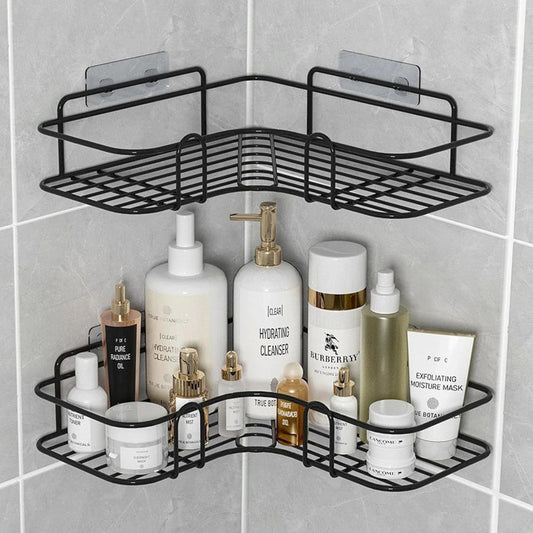 Bathroom Corner Rack – Space-Saving Storage Shelves